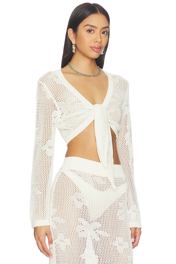 view 2 of 4 Terra Reversible Top in Cream