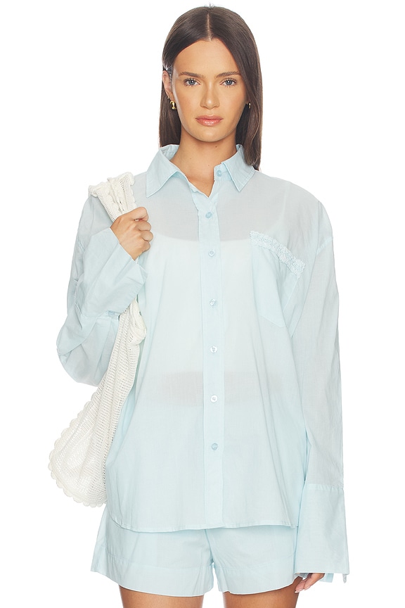 view 2 of 5 Amren Shirt in Light Blue