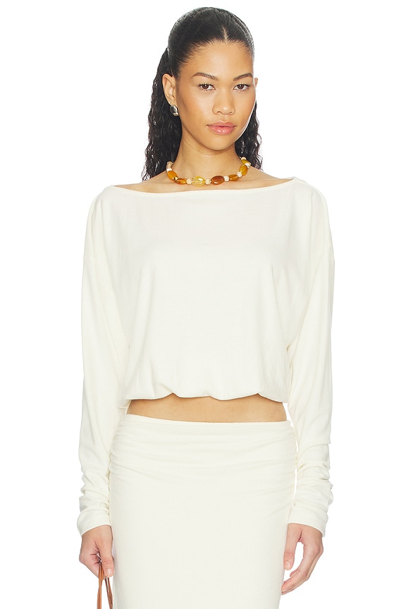 view 1 of 4 Alira Top in Cream