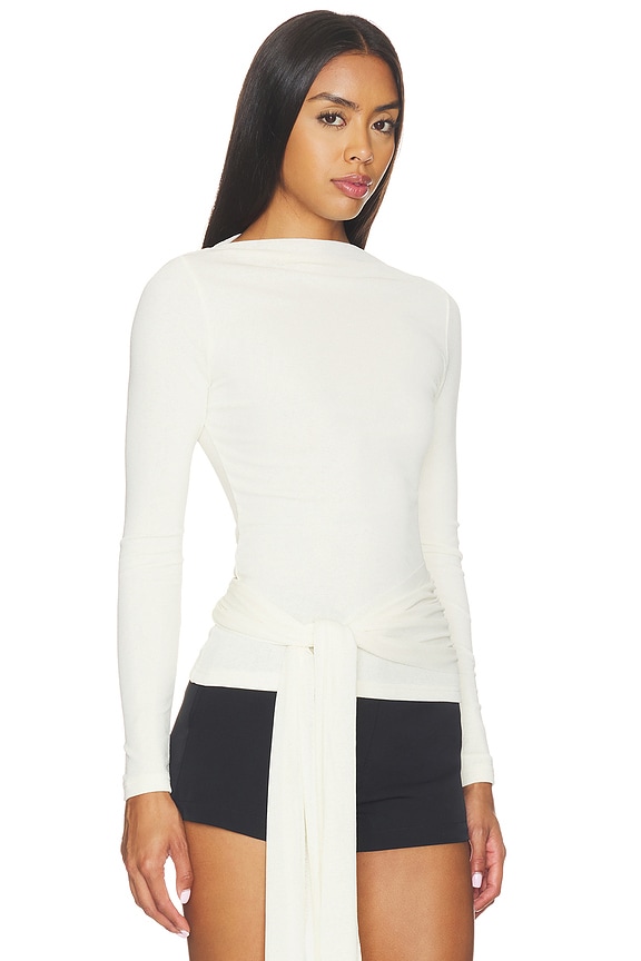 view 2 of 4 Saria Top in Off White