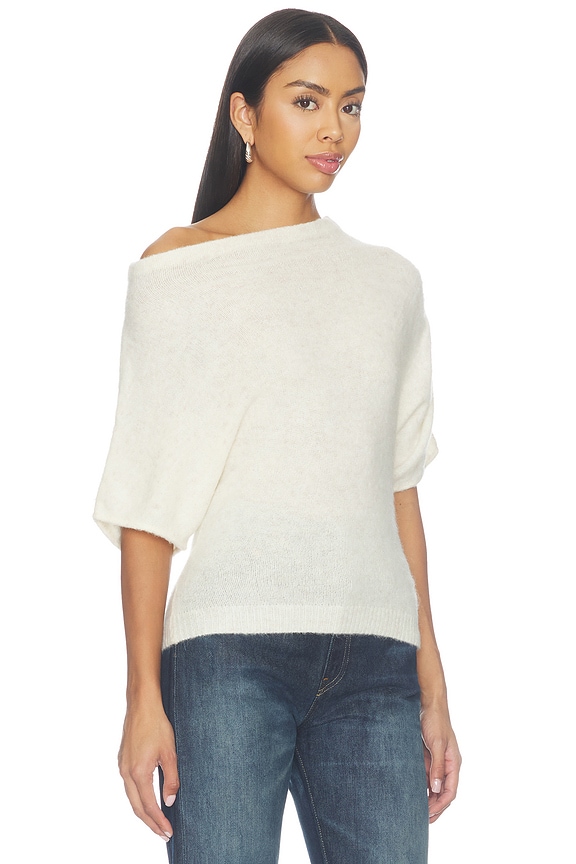 view 2 of 4 Wilda Top in Cream Marle