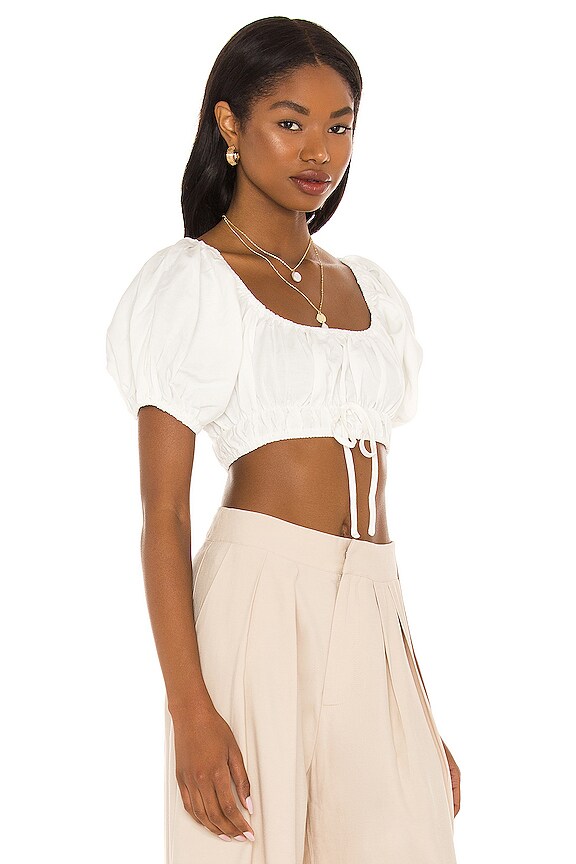 view 2 of 4 Valerie Top in Ivory