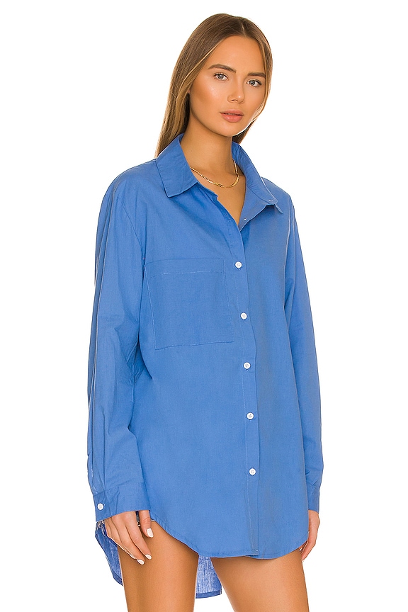 view 2 of 4 Bello Button Up in Blue