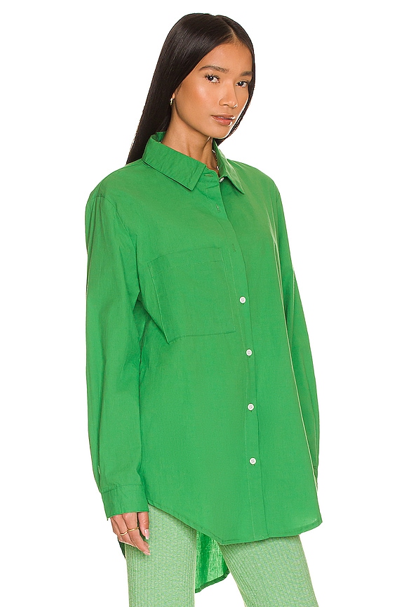 view 2 of 4 CAMISA DE BOTONES BELLO in Green