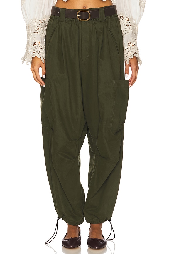 view 2 of 7 Sullivan Sportswear Belted Cargo Pant in Ivy