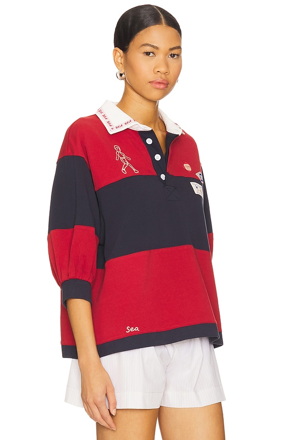 view 2 of 6 CAROLYN 럭비 상의 in Multi