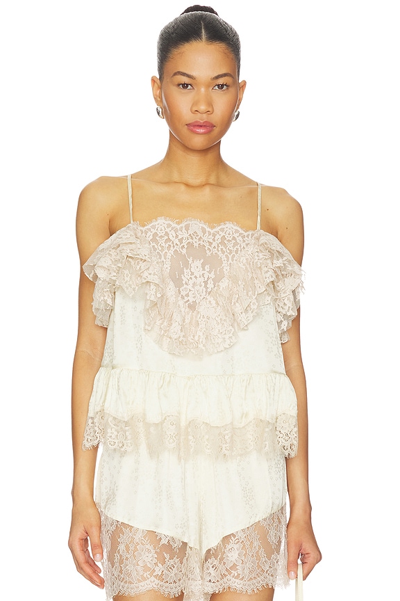 view 1 of 5 Ethel Solid Camisole Top in Butter