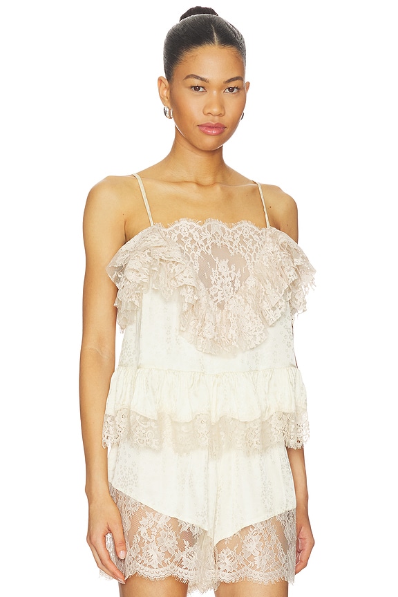 view 2 of 5 Ethel Solid Camisole Top in Butter