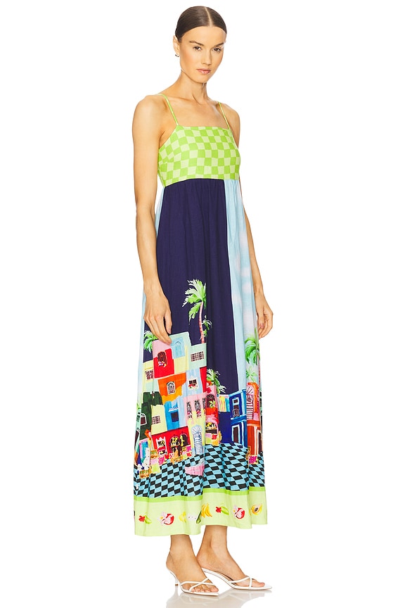 view 2 of 4 CUBA 맥시원피스 in Turquoise