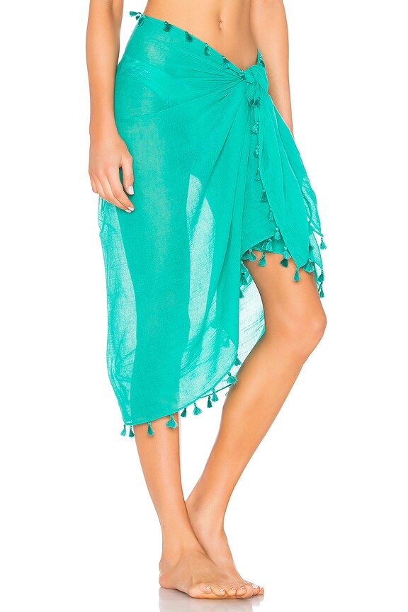 view 2 of 4 PAREO COTTON GAUZE in Vivid Green