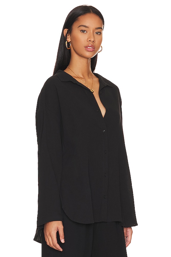 view 2 of 4 CAMISA CLASSIC BEACH in Black