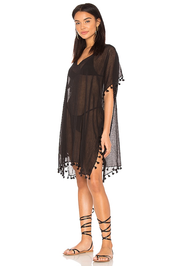 view 2 of 3 CAFTAN EN NOIR AMNESIA in Black