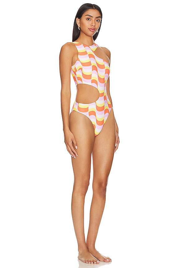 view 2 of 3 Cut Out One Piece in Mandarin