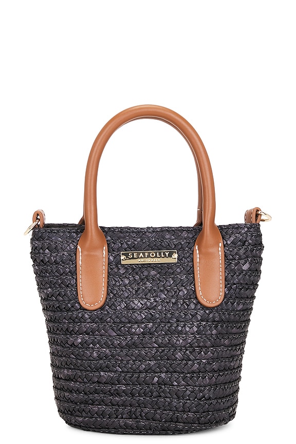 view 2 of 5 Micro Tote Bag in Black