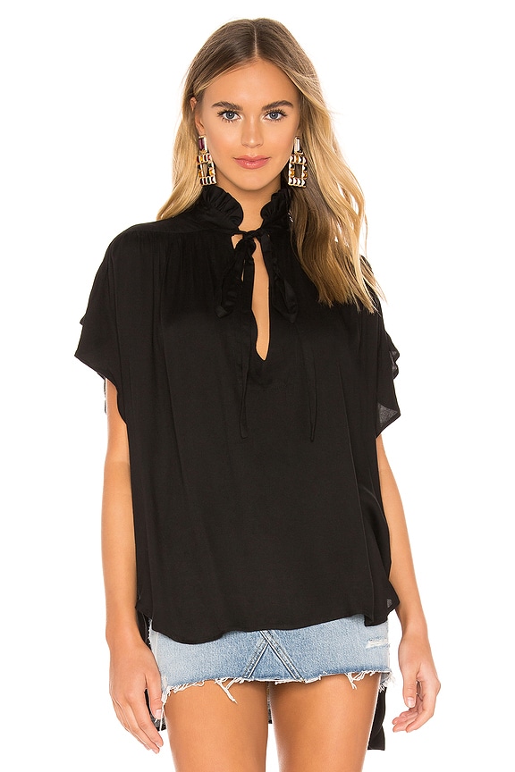 view 2 of 5 The Odessa Top in Black