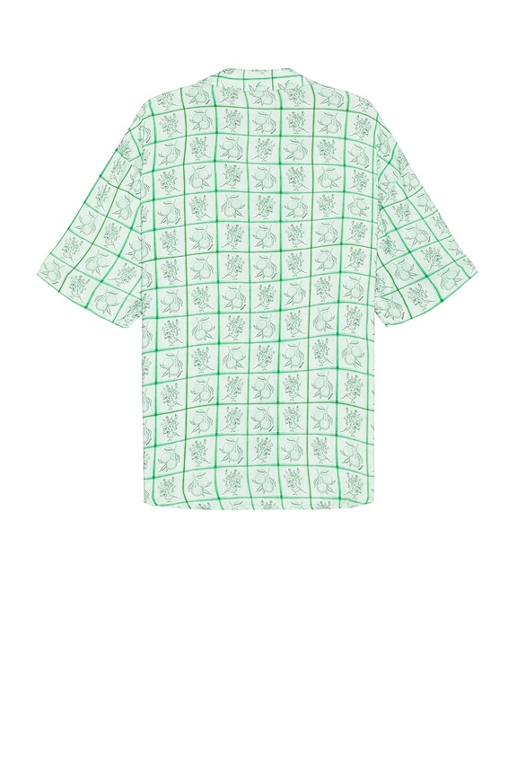 view 2 of 4 Colton Resort Collar Short Sleeve Shirt in Green