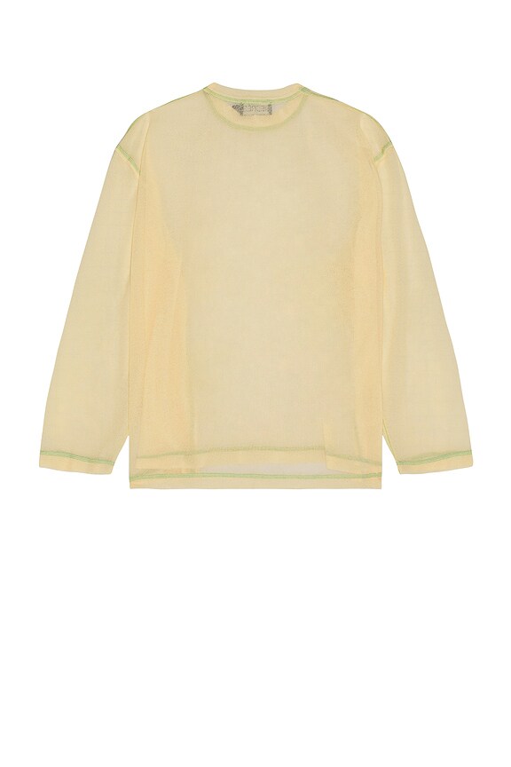 view 2 of 4 Long Sleeve T-shirt in Ecru