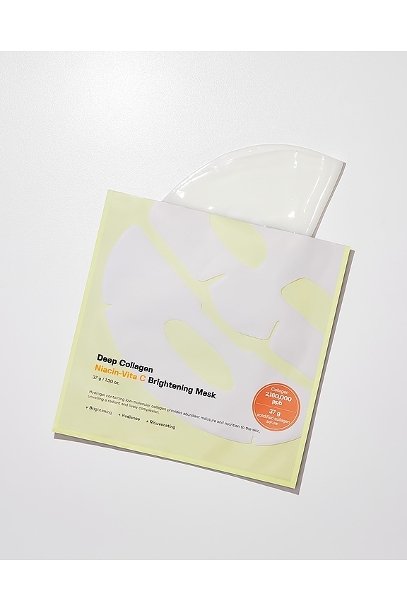 view 2 of 5 Deep Collagen Niacin-vita C Brightening Mask in 