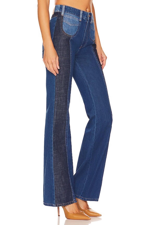 view 2 of 4 EMILY 데님 in Multicolor Blue