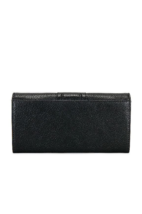 view 2 of 4 Hana Long Leather Wallet in Black