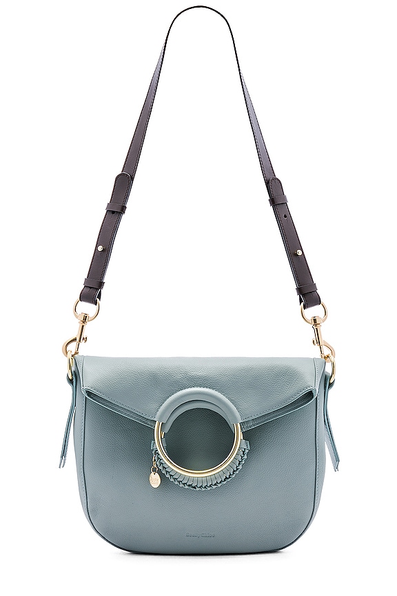 view 1 of 7 SAC À BANDOULIÈRE MONROE in Icy Blue