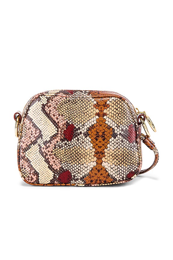 view 2 of 6 Tony Small Python Print Crossbody Bag in Powder