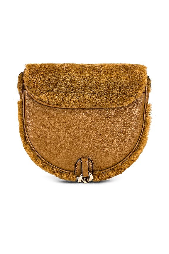view 2 of 6 Mara Shearling Saddle in Wild Brown