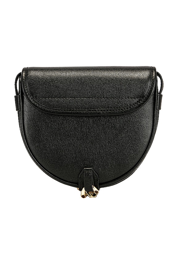 view 2 of 6 Mara Small Saddle in Black