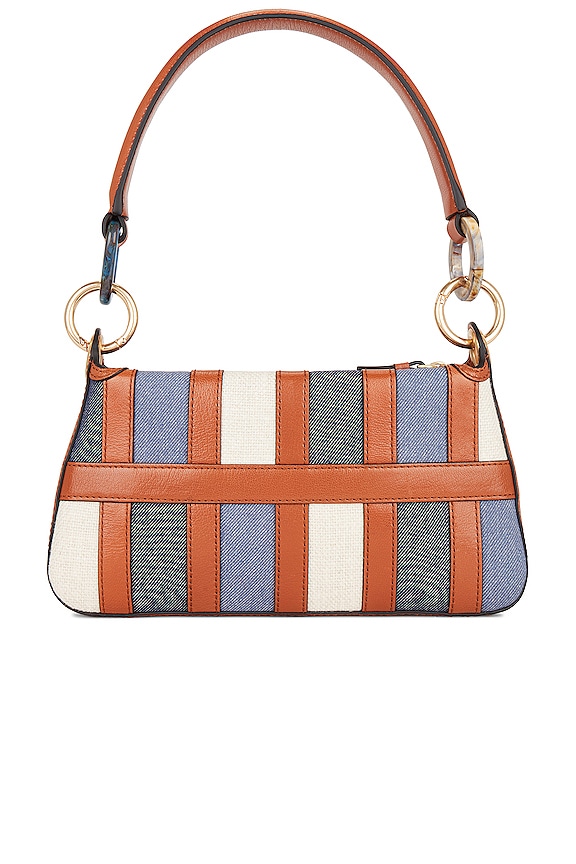 view 2 of 5 Tilda Baguette Patchwork Bag in Denim
