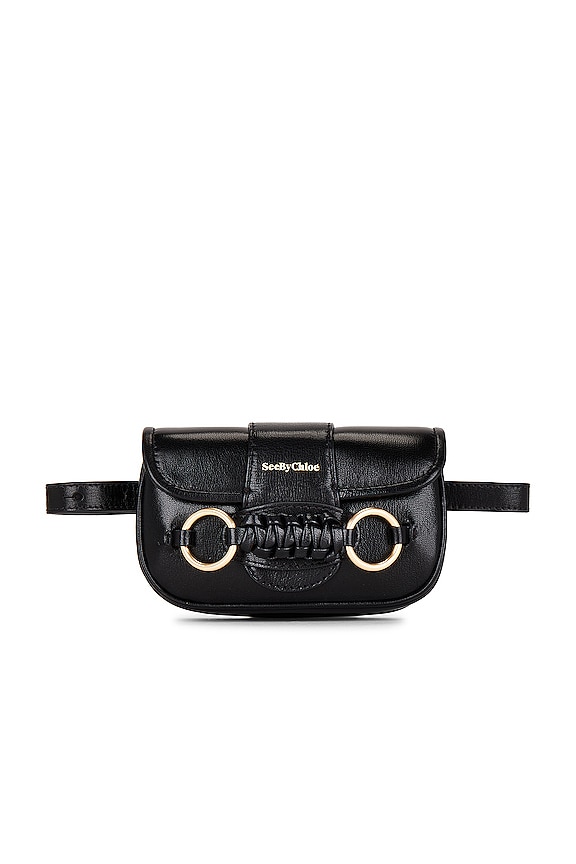view 2 of 6 Saddie Belt Bag in Black