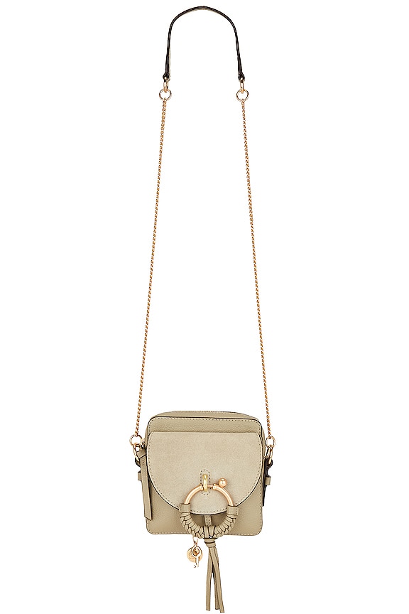 view 1 of 6 Joan Mini Crossbody in Pottery Green