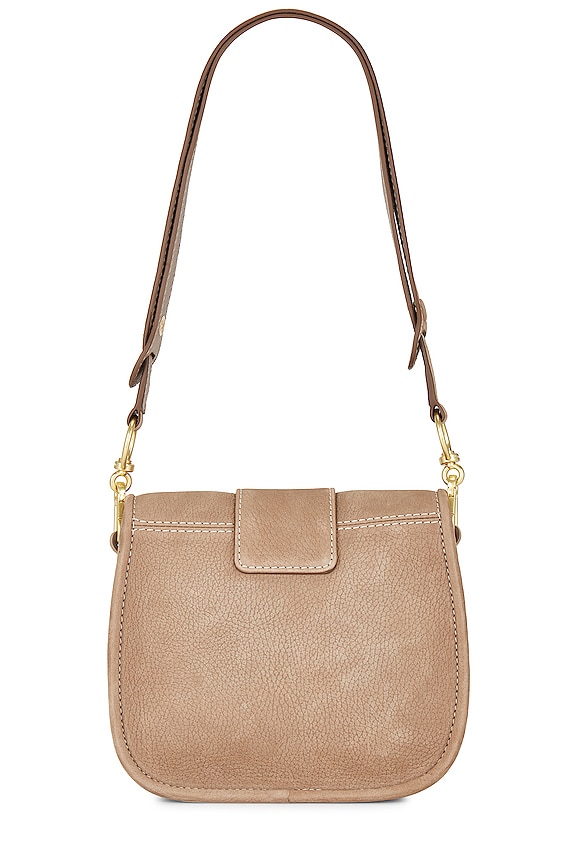 view 2 of 5 Saddie Bag in Motty Grey