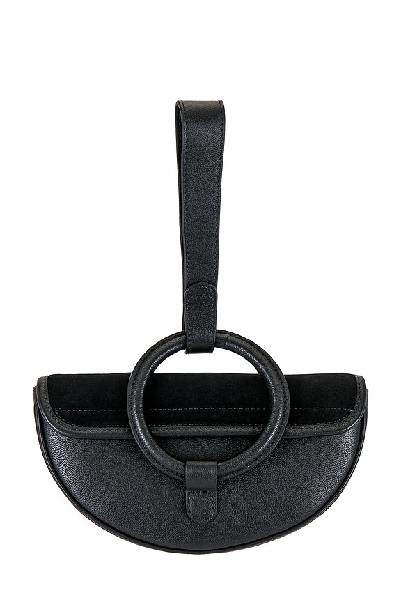 view 2 of 5 Mara Half Moon Bag in Black