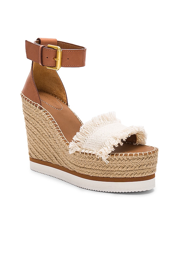 view 2 of 5 Frayed Wedge in Natural
