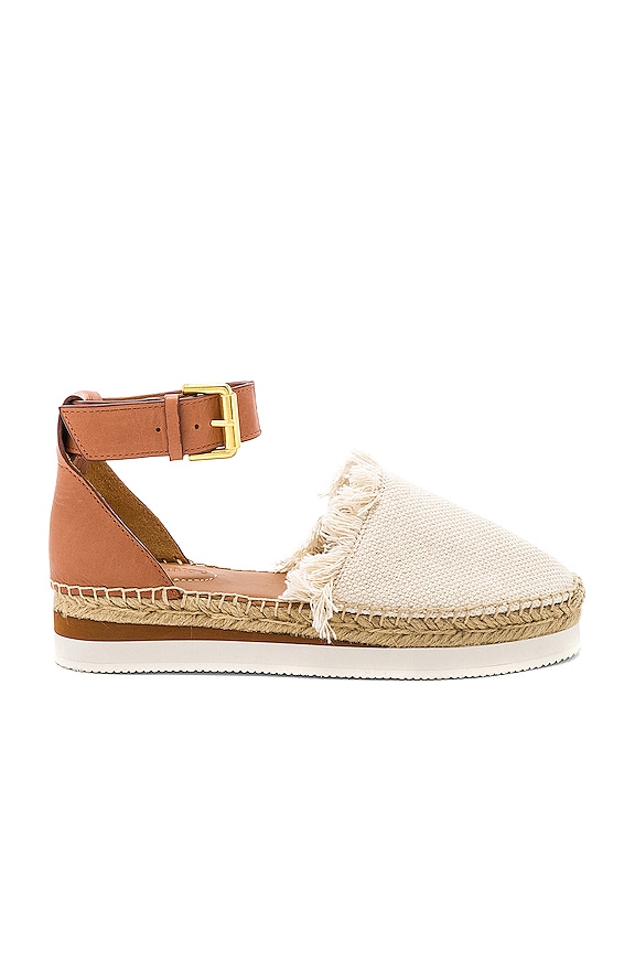 See By Chloe Glyn Espadrille Sandal in Natural REVOLVE