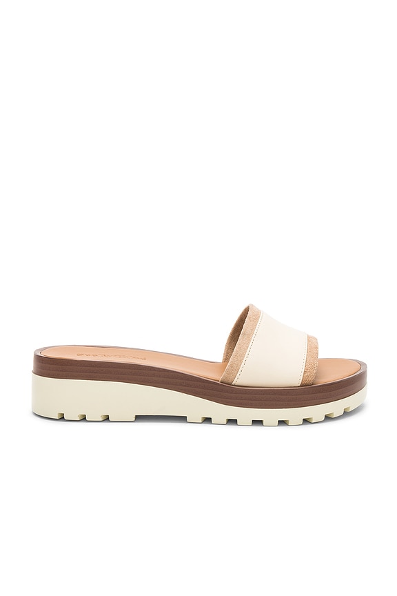 See By Chloe Colorblock Sandal in Burro Crosta | REVOLVE