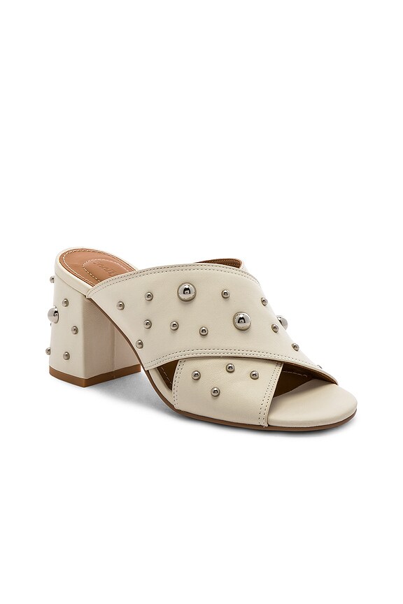 view 2 of 5 Studded Mule in Gesso