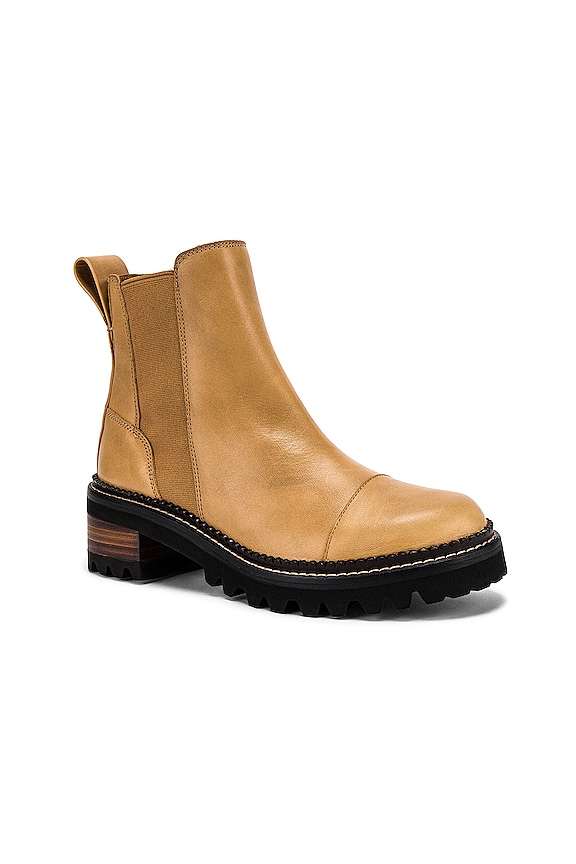 view 2 of 5 BOTTINES CHELSEA MOZART in Sabbia