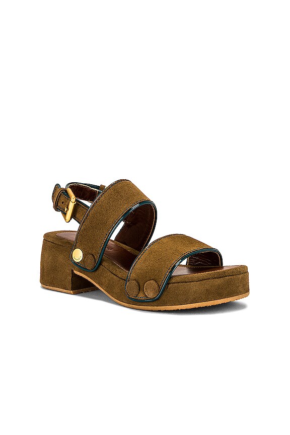 view 2 of 5 Galy Sandal in Medium Brown