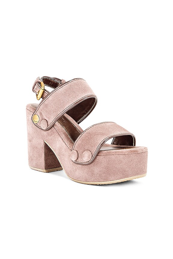 view 2 of 5 Galy Sandal in Pastel Pink
