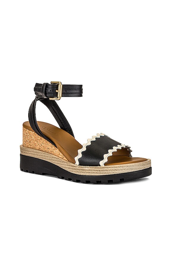 view 2 of 5 Robin Wedge Sandal in Black