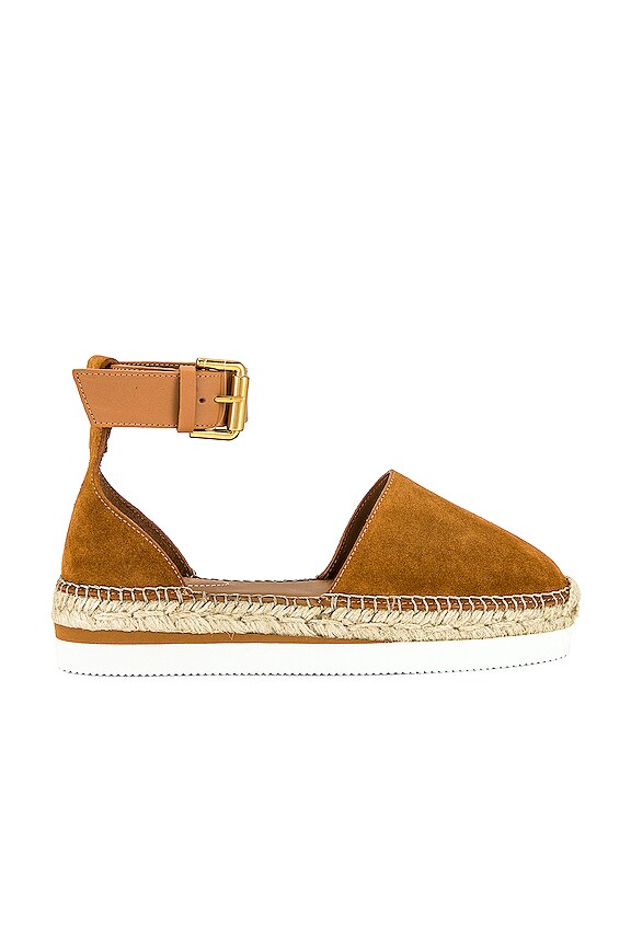 See By Chloe Glyn Espadrille Sandal in Tan REVOLVE