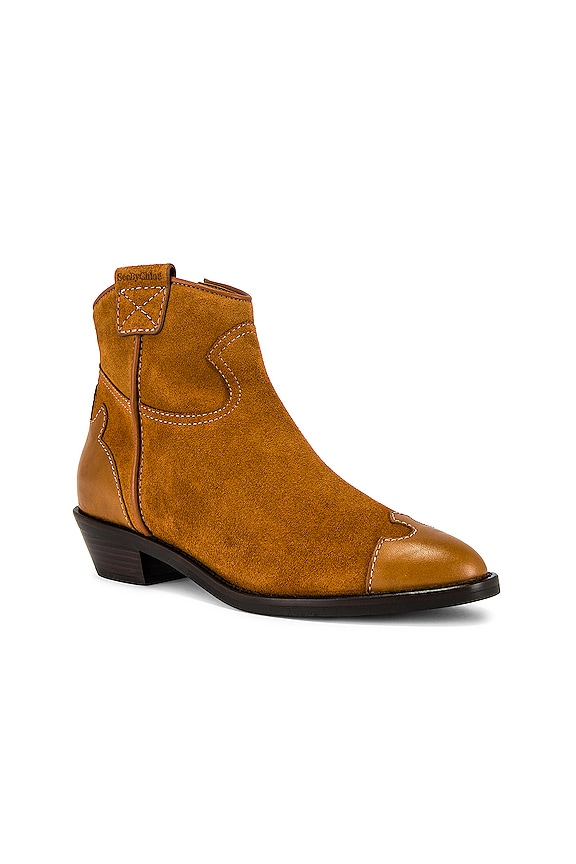 view 2 of 5 БОТИЛЬОНЫ EFFIE in Tan