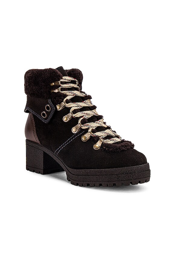 view 2 of 5 Eileen Shearling Lined Bootie in Charcoal