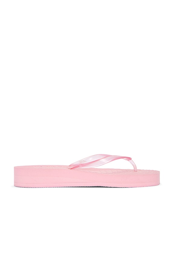 view 1 of 5 TONGS TAPERED PLATFORM in Pink Sorbet Transparent