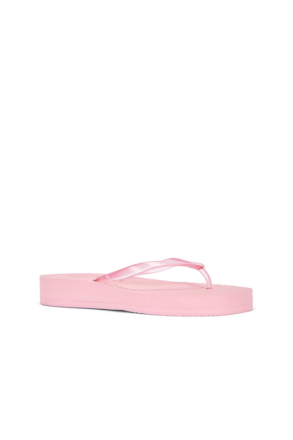 view 2 of 5 TONGS TAPERED PLATFORM in Pink Sorbet Transparent