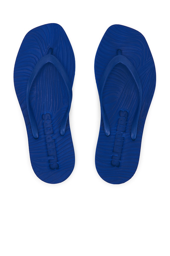 view 1 of 6 Tapered Flip Flop in Luminous Blue