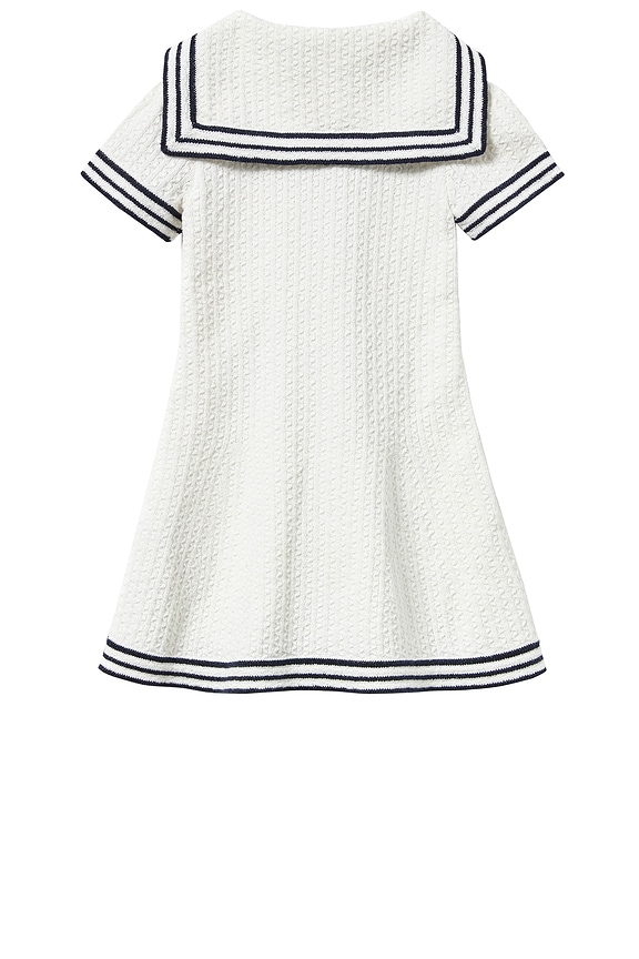 view 2 of 3 VESTIDO DE PUNTO TEXTURIZADO in Cream