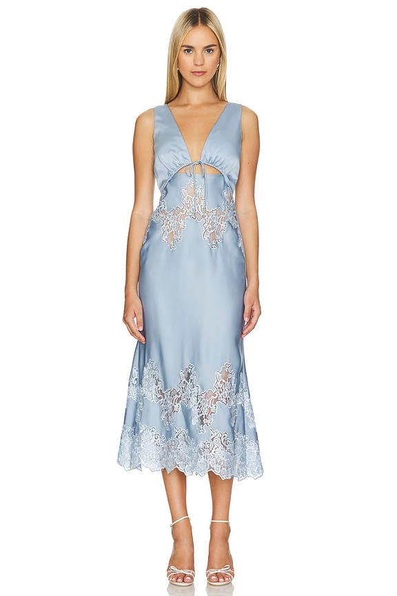 view 1 of 3 Midi Dress in Blue