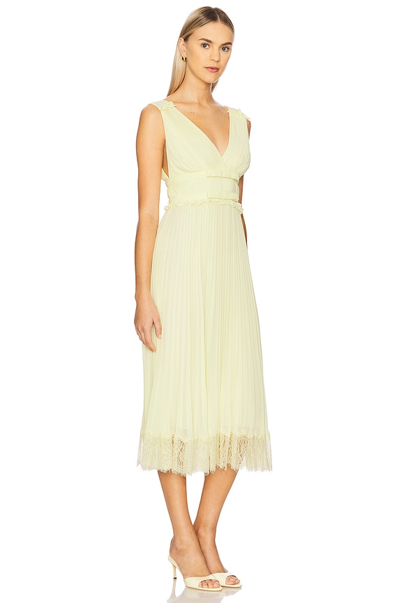 view 2 of 3 Midi Dress in Yellow